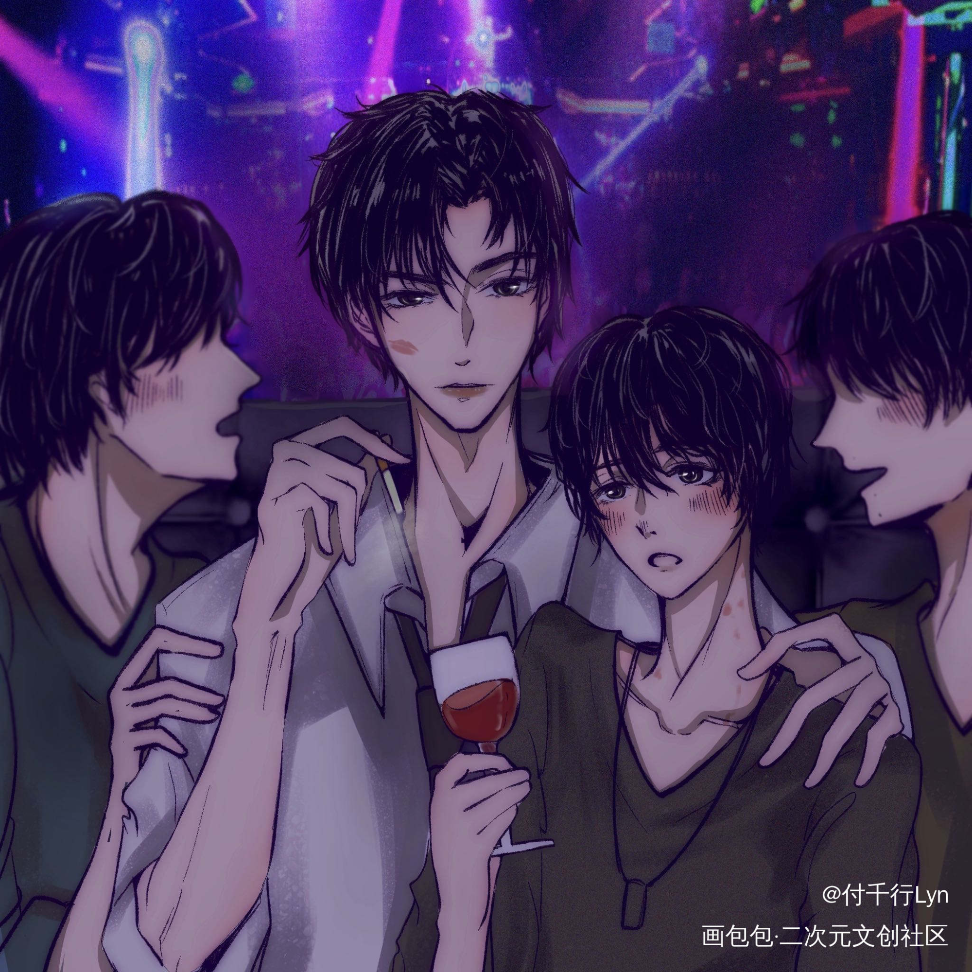 京城浪1简总_188男团简隋英绘画作品