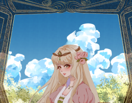 萌妹子~_绘画作品
