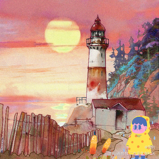 寒舍_绘画作品
