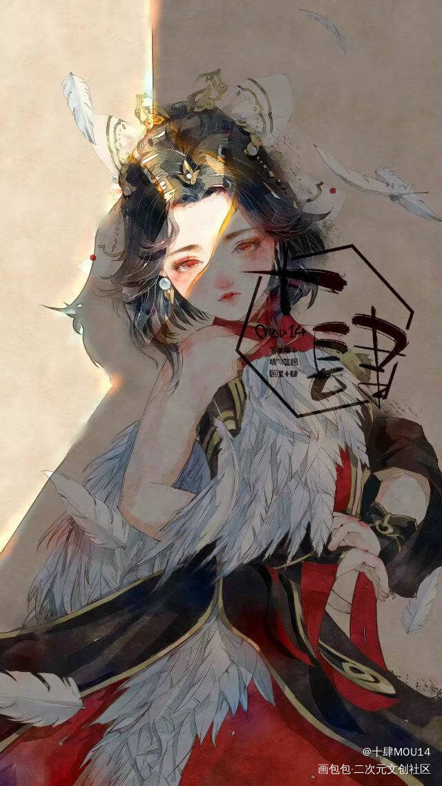 客单_剑网3绘画作品