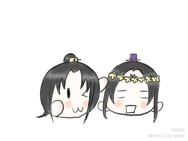 桂花环_当年万里觅封侯钟宛郁赦团子绘画作品