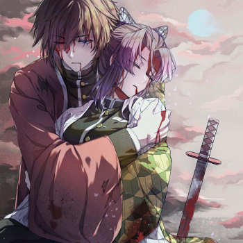 义忍_鬼灭之刃绘画作品