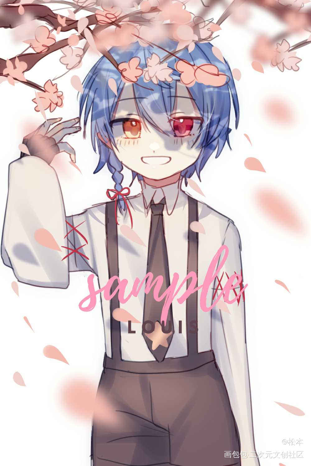 都是亲友！_原创绘画作品