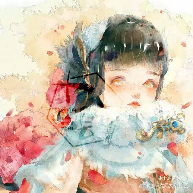 客单_剑网3绘画作品