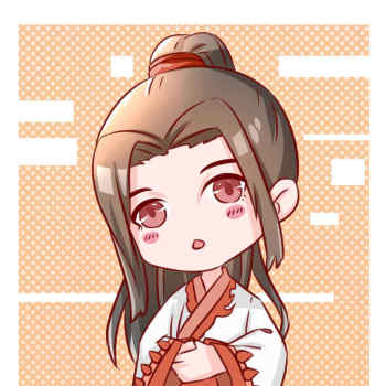 魔道祖师温情立绘平涂日系q版求点评头像周边设计条漫绘画作品