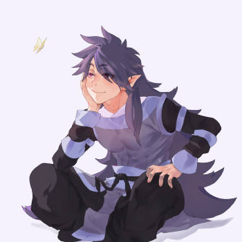 共2张摸摸风息呀罗小黑战记风息日系头像闷九182020