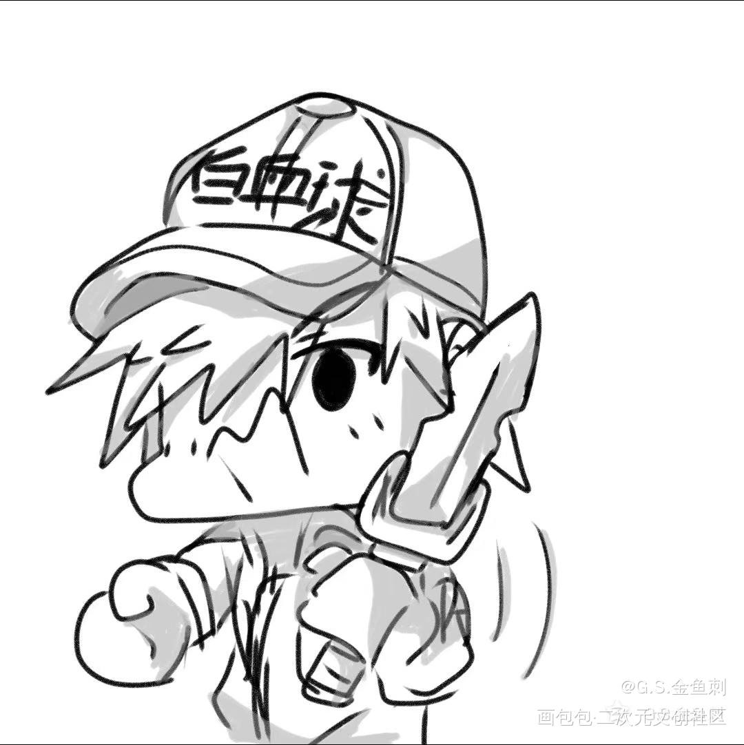 工作细胞_工作细胞Q版绘画作品