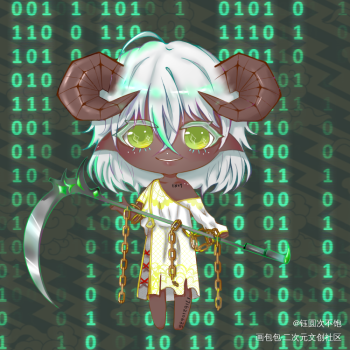 七宗罪 嫉妒_嫉妒平涂日系q版头像七宗罪oc绘画作品