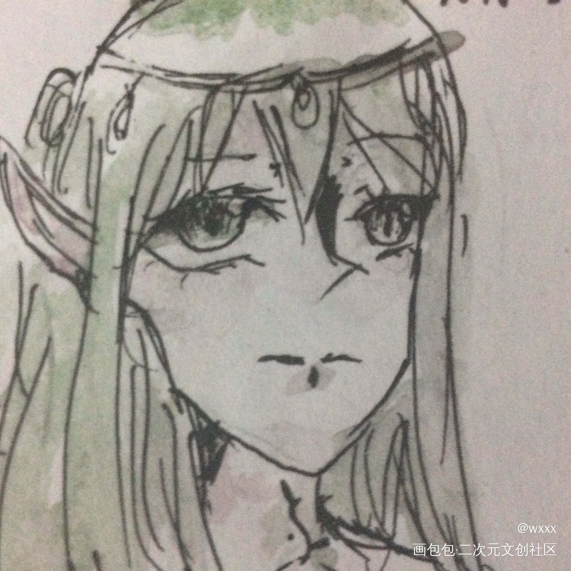绿_原创绘画作品