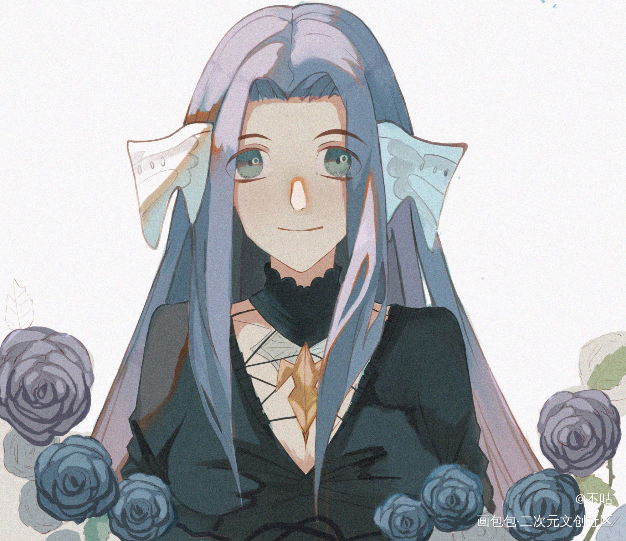 ff14龙娘_最终幻想14日系头像绘画作品