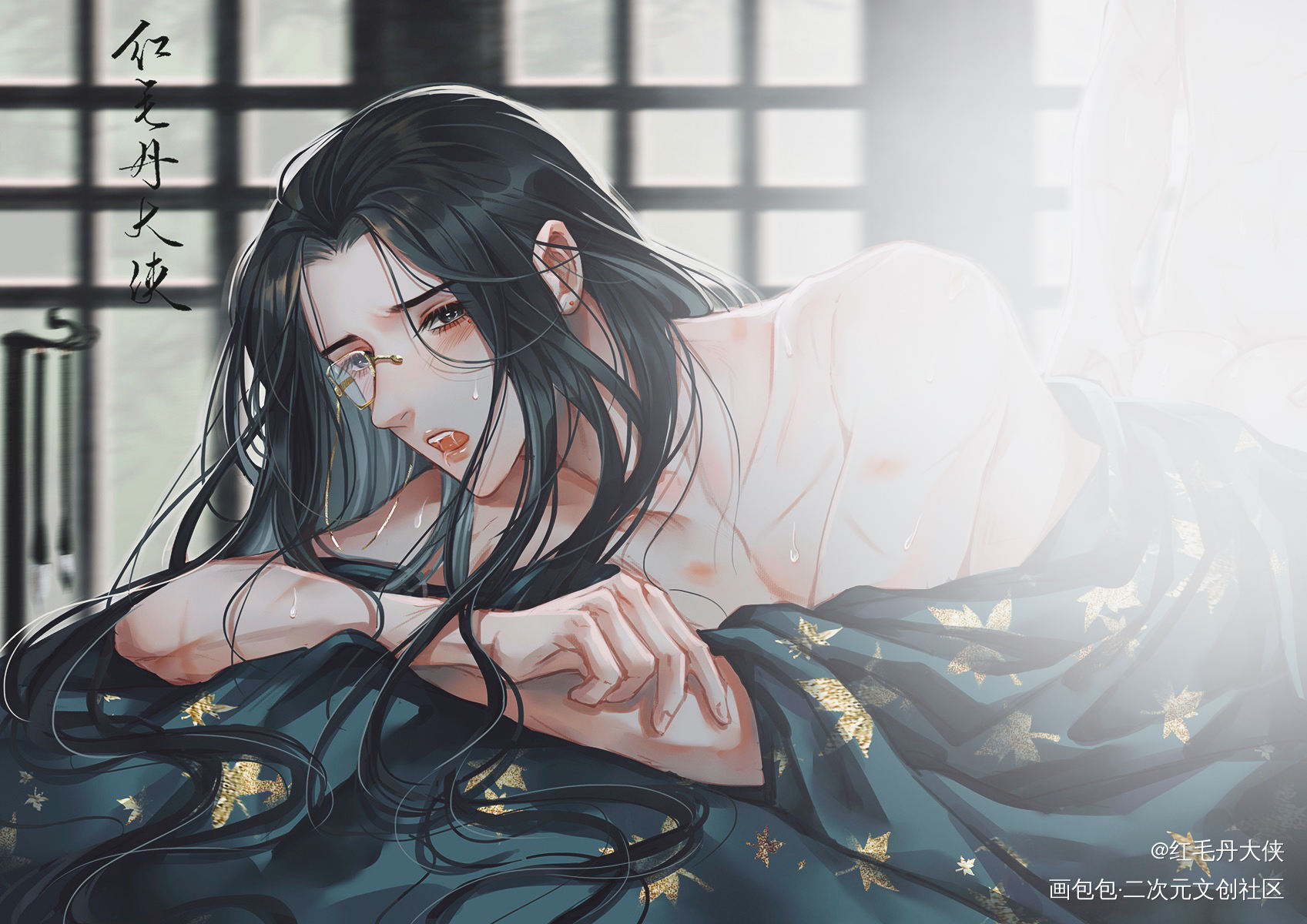 杀破狼，长顾_杀破狼长顾长庚顾昀头像插画绘画作品