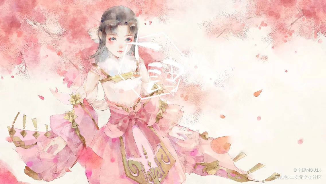 客单_剑网3绘画作品