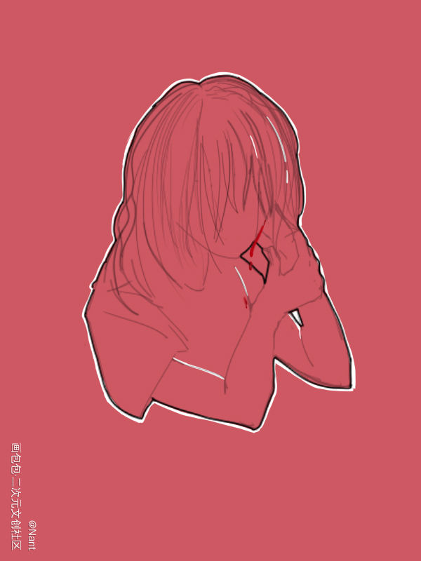 摸鱼5_原创绘画作品