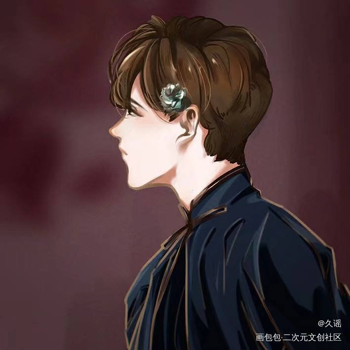 孟孟！_孟鹤堂平涂头像德云社绘画作品