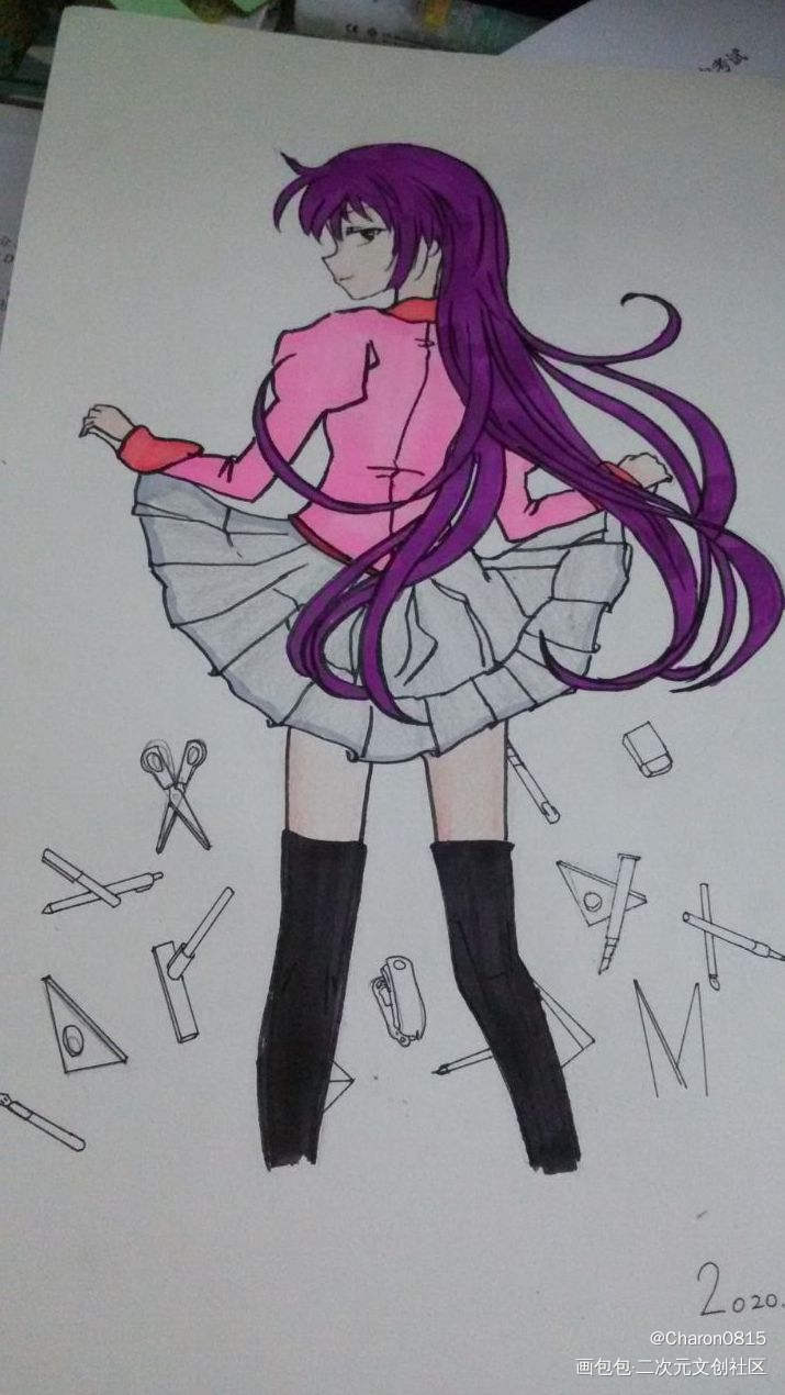 战场原黑仪_战场原黑仪化物语·上绘画作品