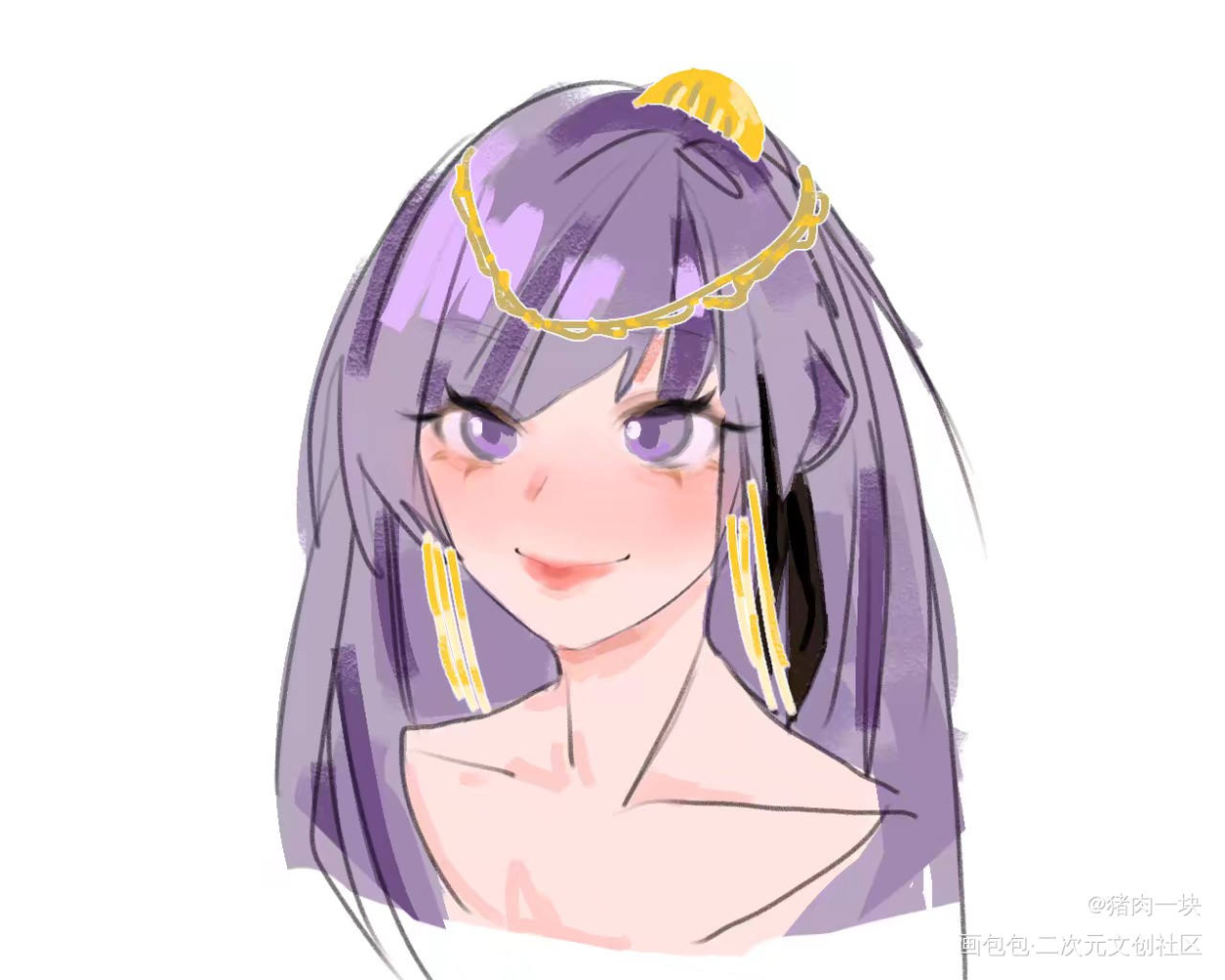 混水摸鱼_原创绘画作品