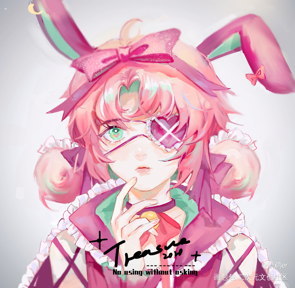大头稿件_厚涂我要上首推头像原创oc绘画作品