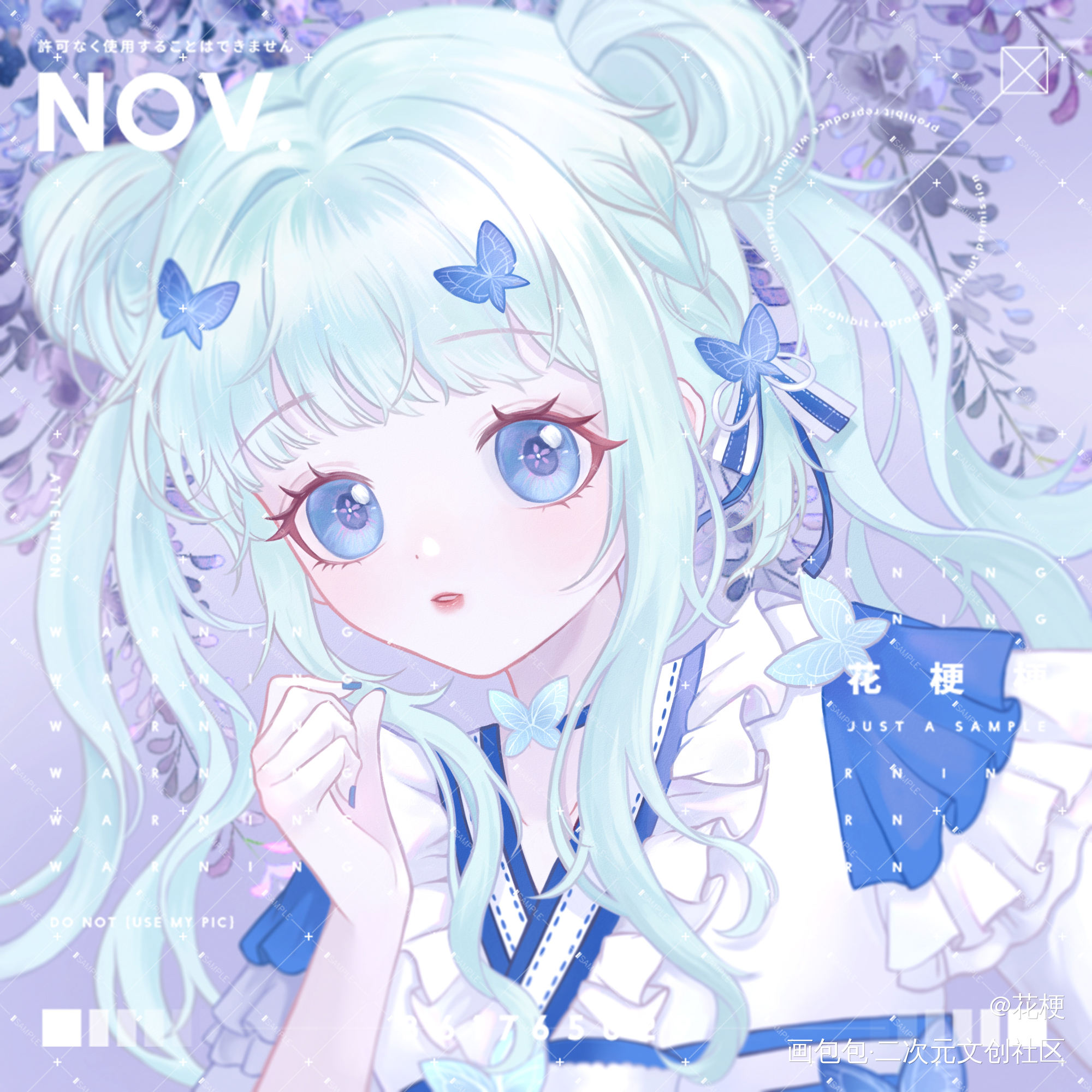 OC_厚涂头像原创oc绘画作品