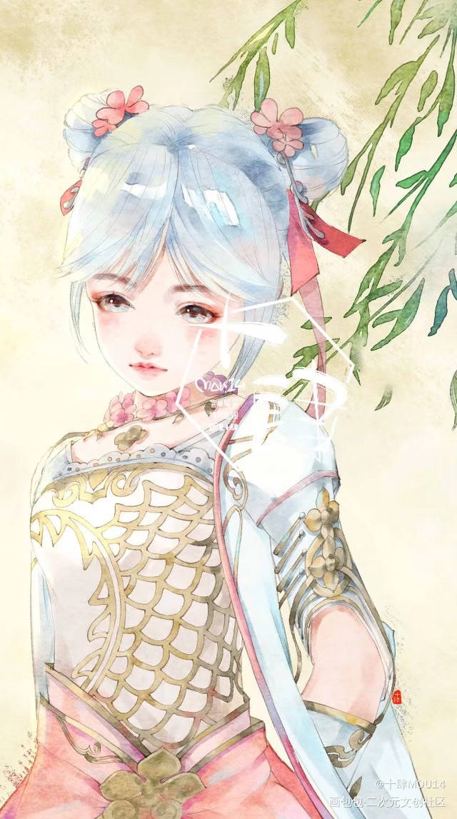 客单_剑网3绘画作品