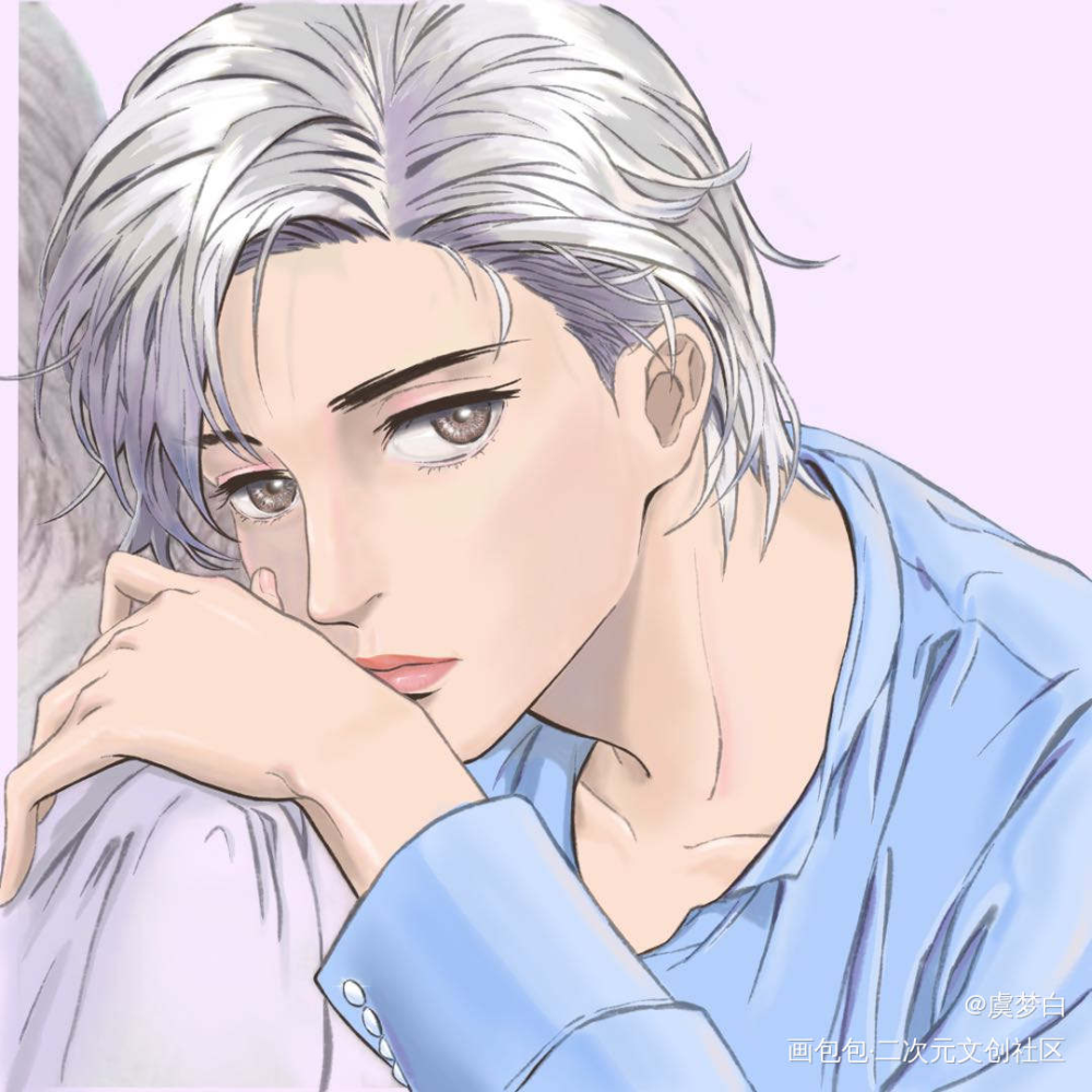我的眼里只有你_冰上的尤里绘画作品