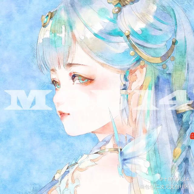 客单_剑网3绘画作品