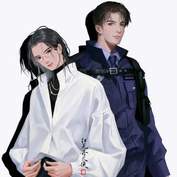 默读,舟渡_默读舟渡费渡骆闻舟立绘厚涂头像绘画作品