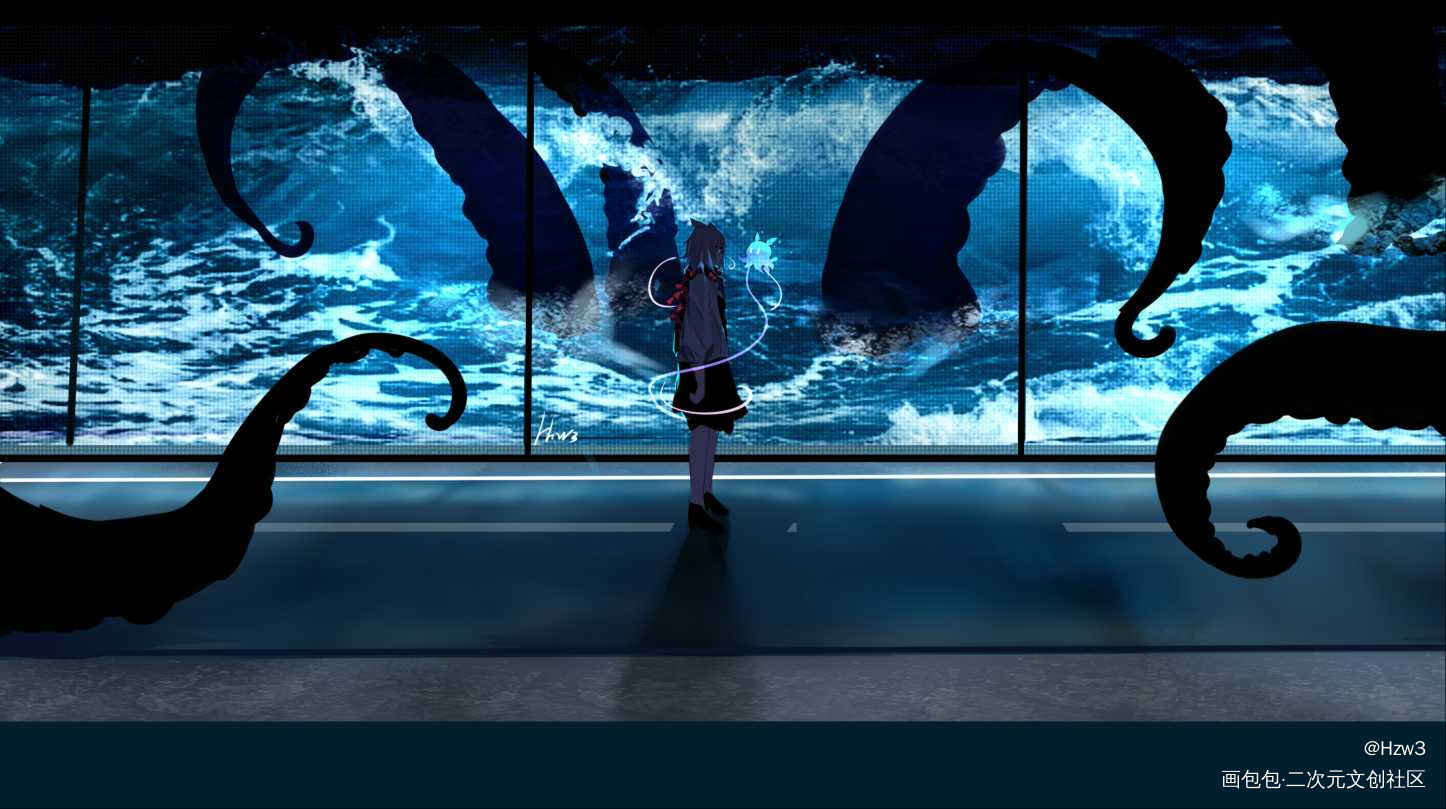 深海色_明日方舟深海色求配文我要上首推绘画作品