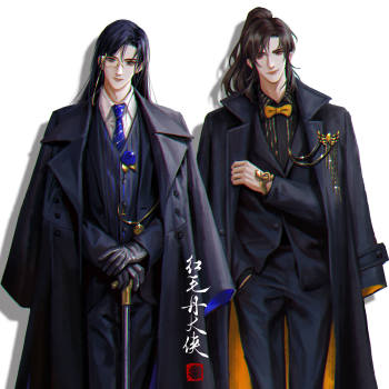 杀破狼,现代长顾_杀破狼长顾长庚顾昀立绘厚涂求配文头像绘画作品