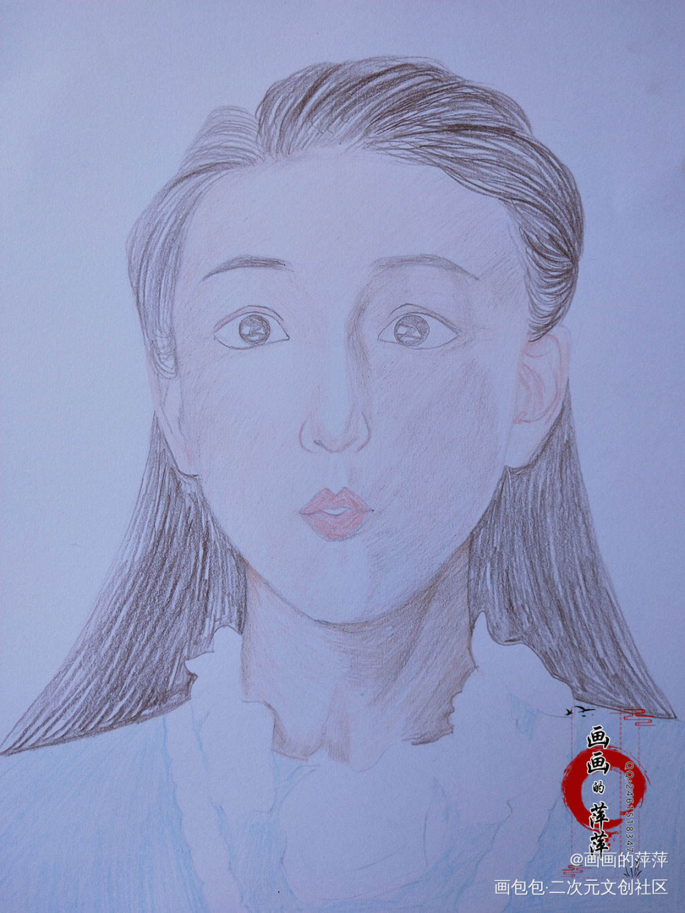 择天记 白落衡 彩铅_白落衡彩铅手绘立绘头像插画择天记绘画作品