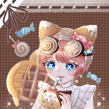 第五人格小特特雷西机械师平涂日系头像插画绘画作品