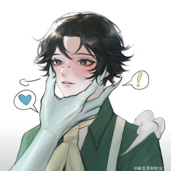 蜥勘x4_第五人格蜥勘孽蜥勘探员半厚涂头像插画绘画作品