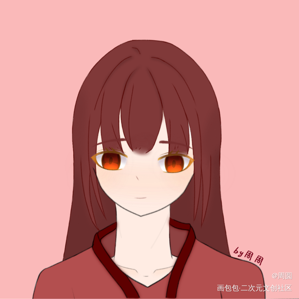 ？_求点赞求点评少女头像原创女头原创绘画作品