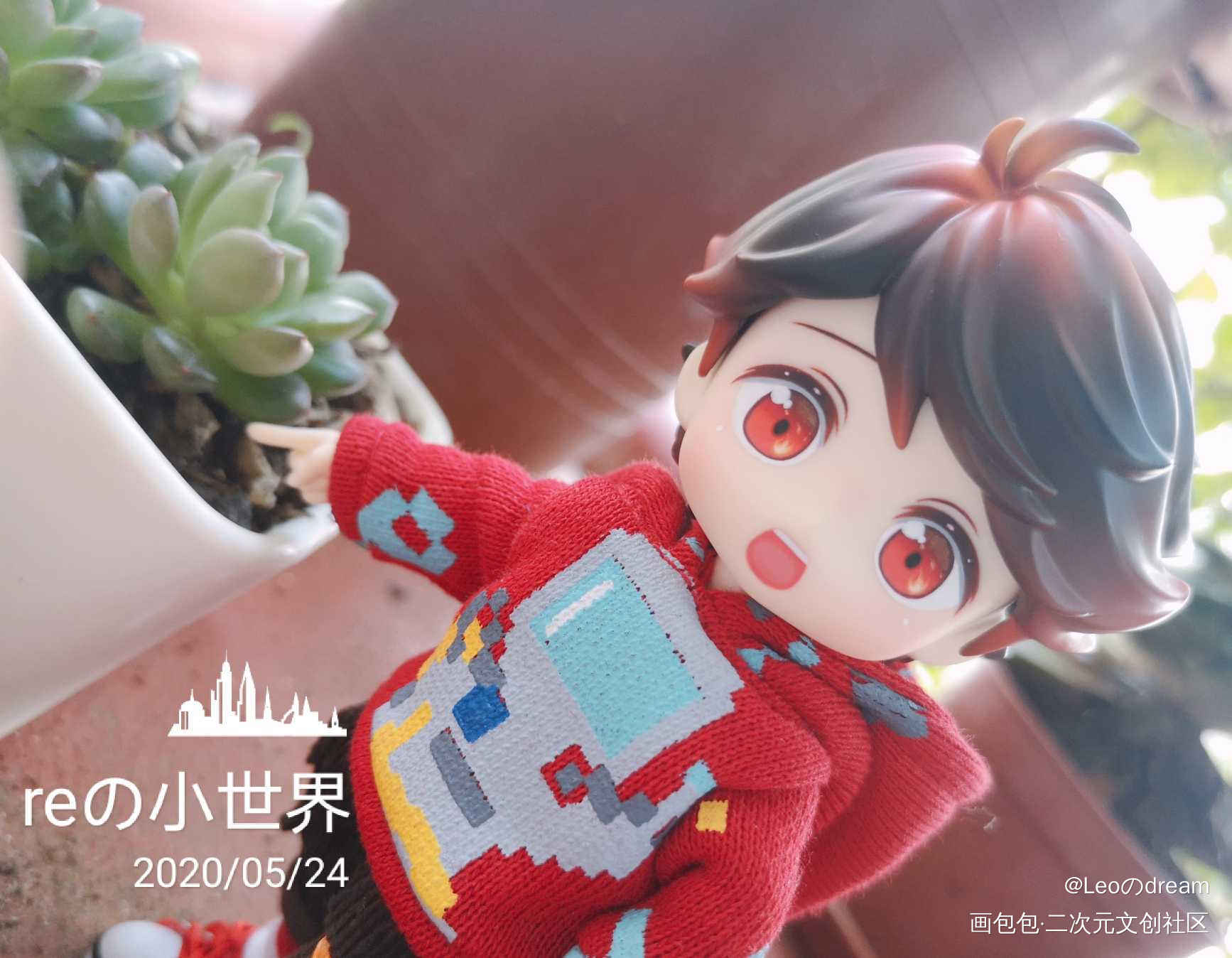 试着发一下我家的炽崽_oc绘画作品