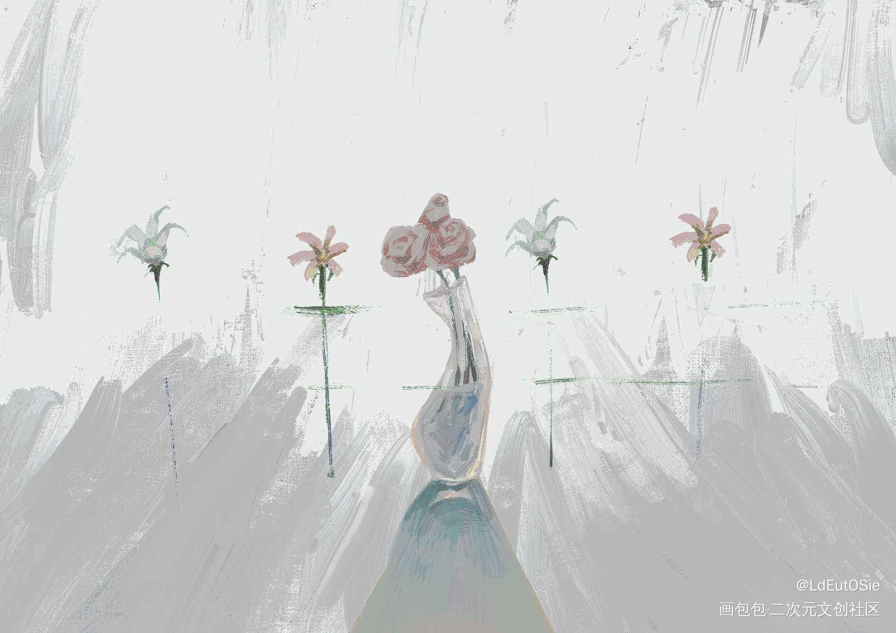 三种生命_原创绘画作品