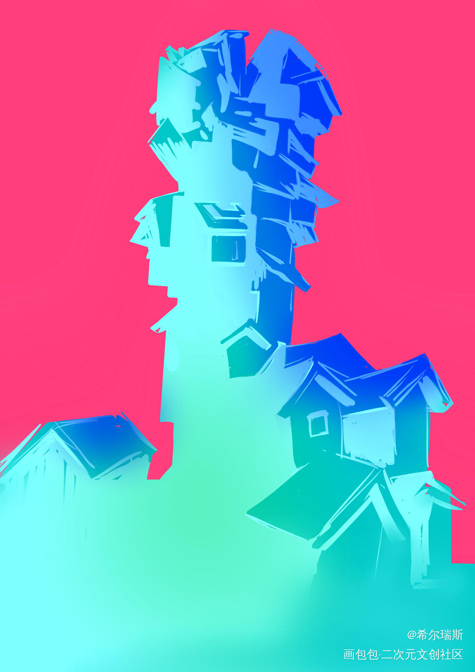 挑几张作业里比较能看的_原创绘画作品