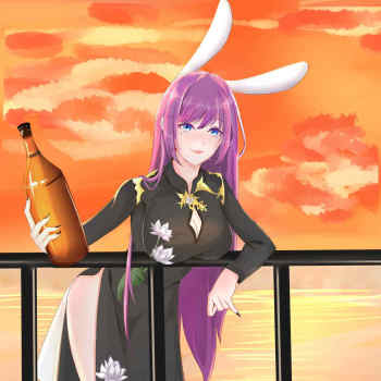 ff14奥黛人女_最终幻想14人女日系我要上首推少女插画原创绘画作品