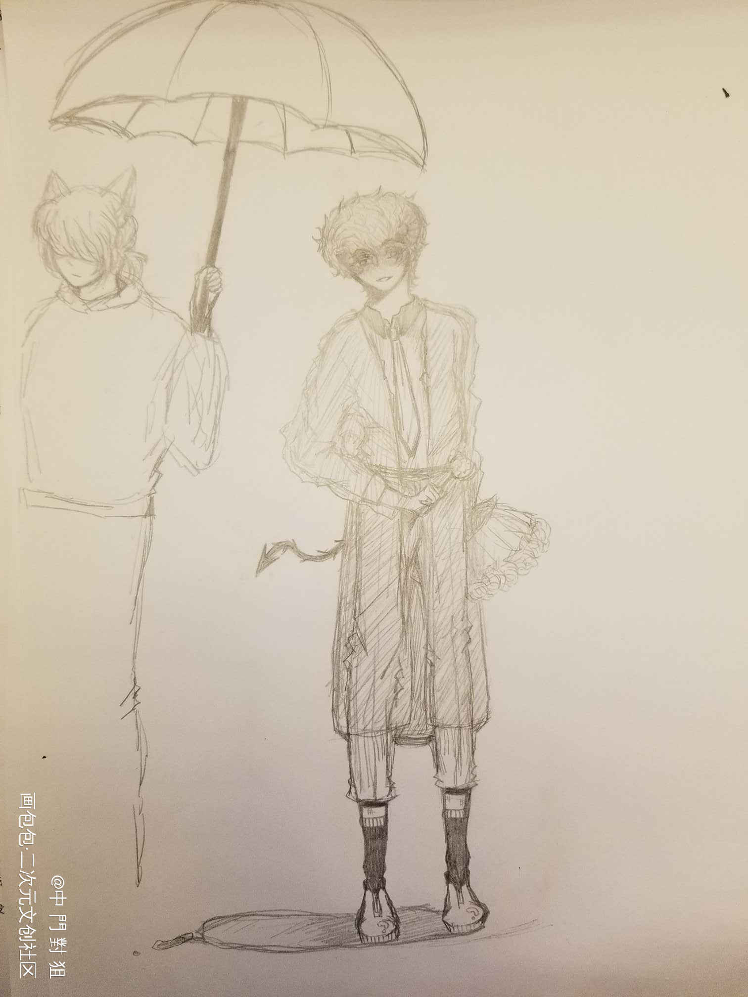 西幻恶魔oc人设_ococococ绘画作品