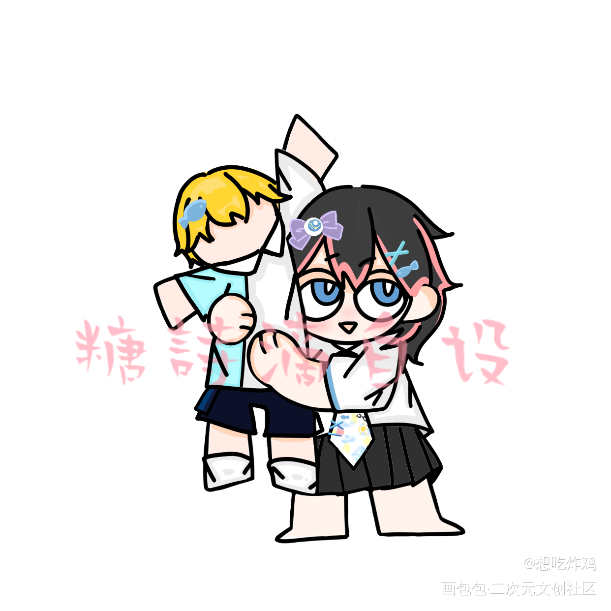 呕_自设oc绘画作品