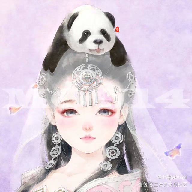 客单_剑网3绘画作品