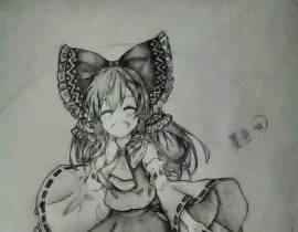 素描车万，渣手绘_绘画作品