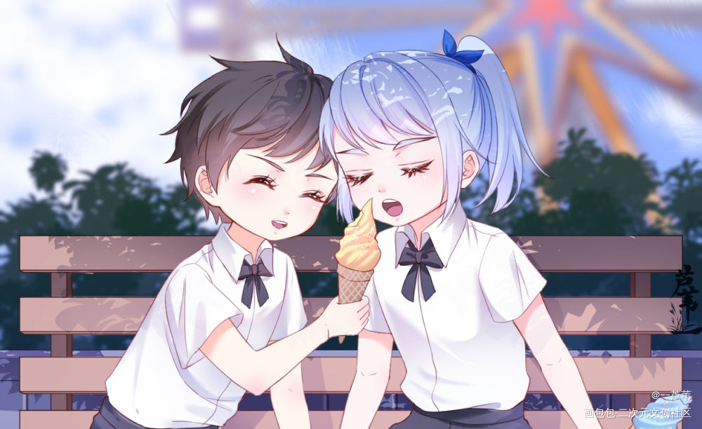 昆夜小朋友_神之塔第二十五夜昆夜昆日系我要上首推插画绘画作品