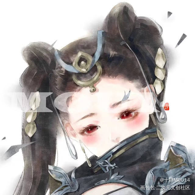 客单_剑网3绘画作品