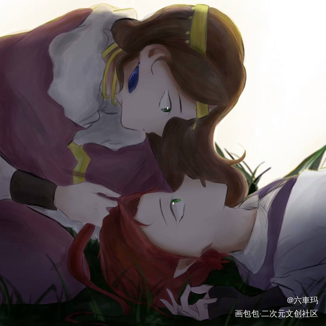 贴贴_原创ococ绘画作品
