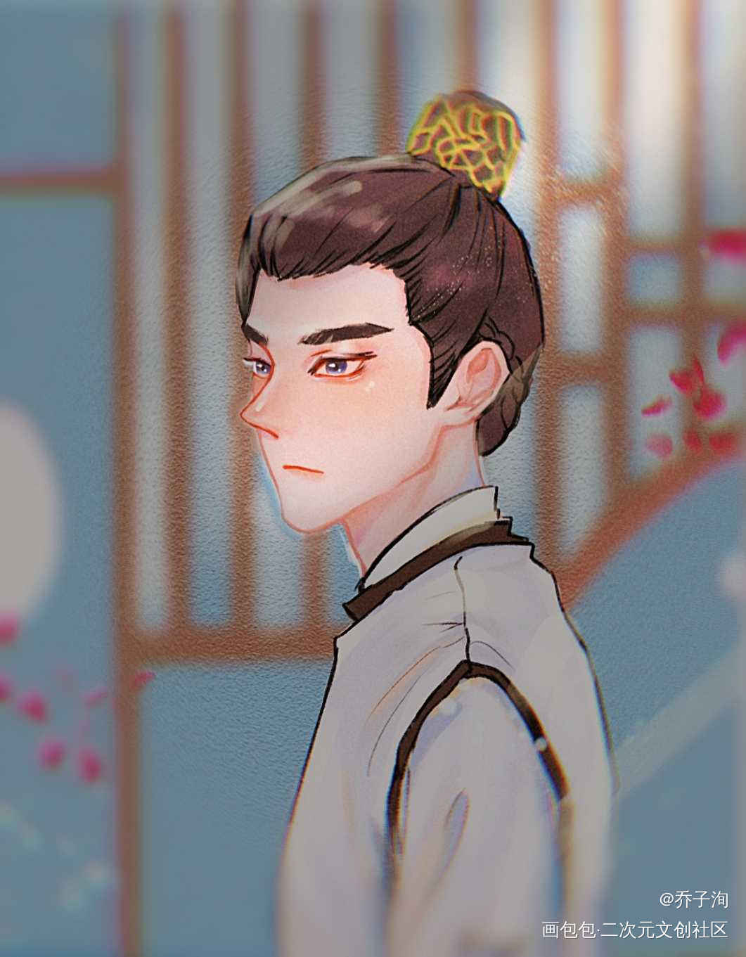 摸个韩少君_传闻中的陈芊芊韩烁头像绘画作品