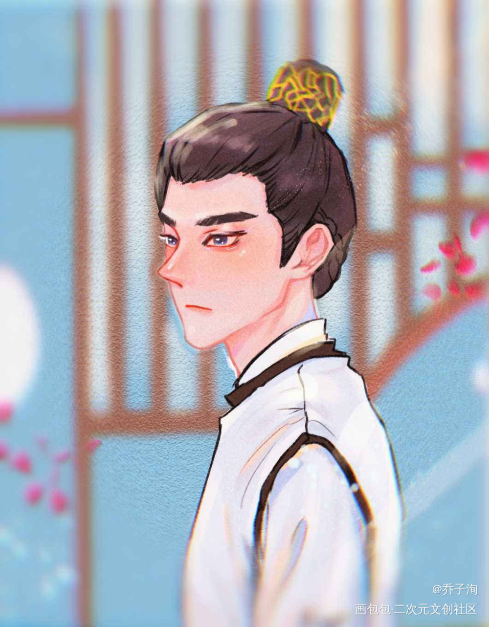 摸个韩少君_传闻中的陈芊芊韩烁头像绘画作品