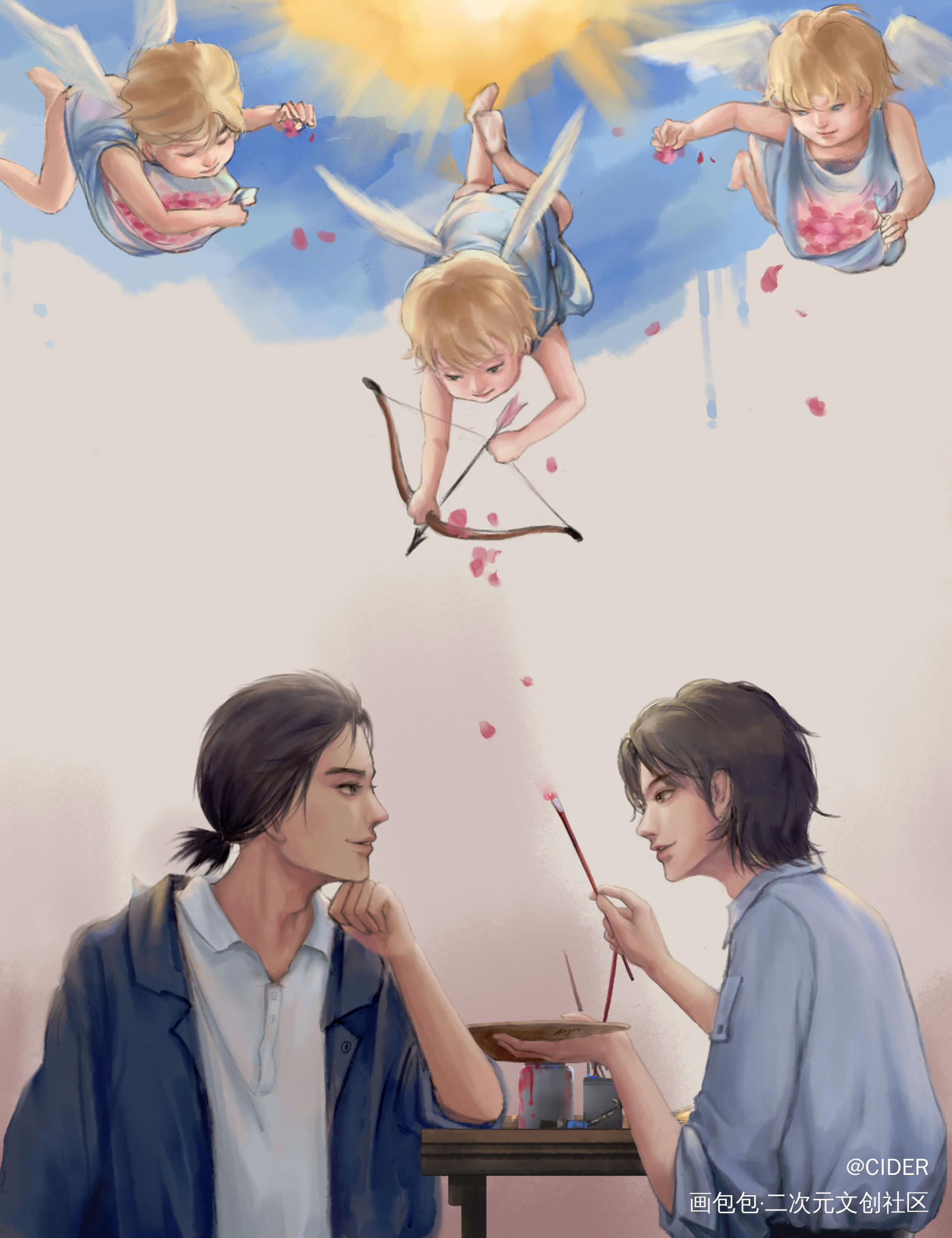 想做赢家的安格尔_安格尔莫飞厚涂耳雅我要上首推插画罪爱安格尔绘画作品