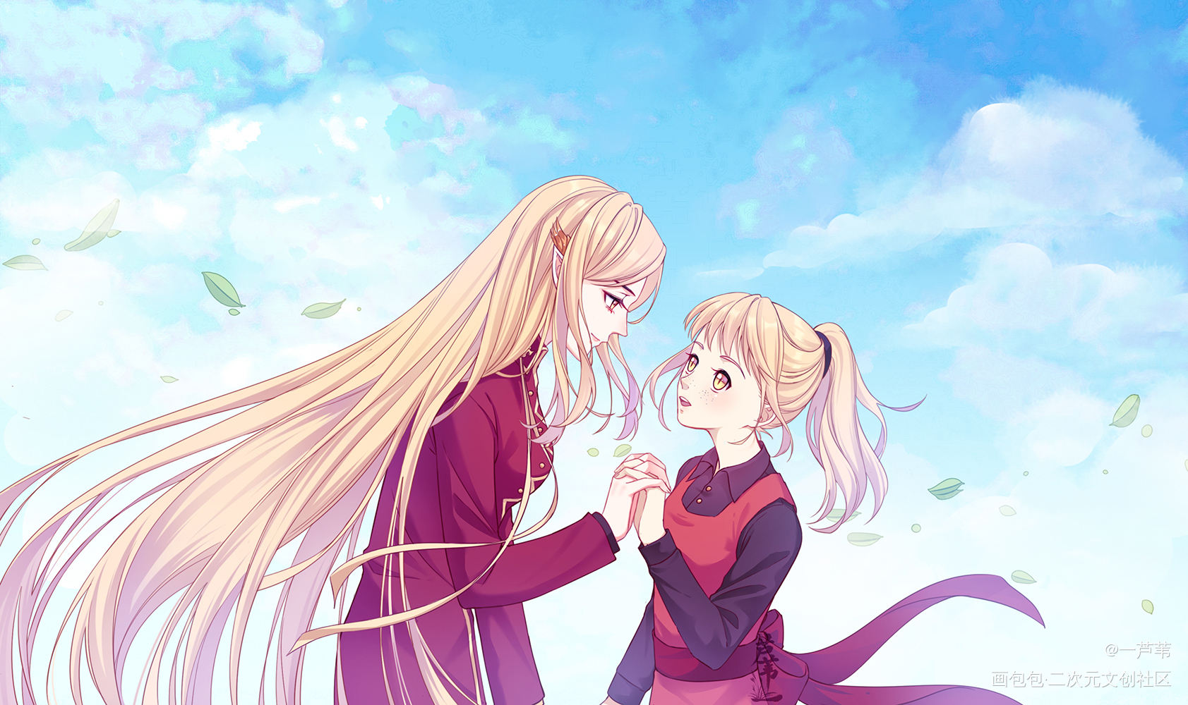 蕾哈儿_神之塔蕾哈尔日系我要上首推插画绘画作品