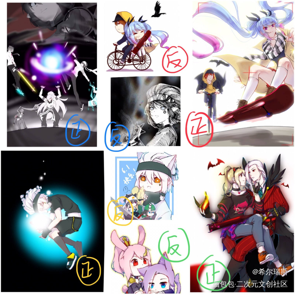 印了明信片_凹凸世界王者荣耀绘画作品