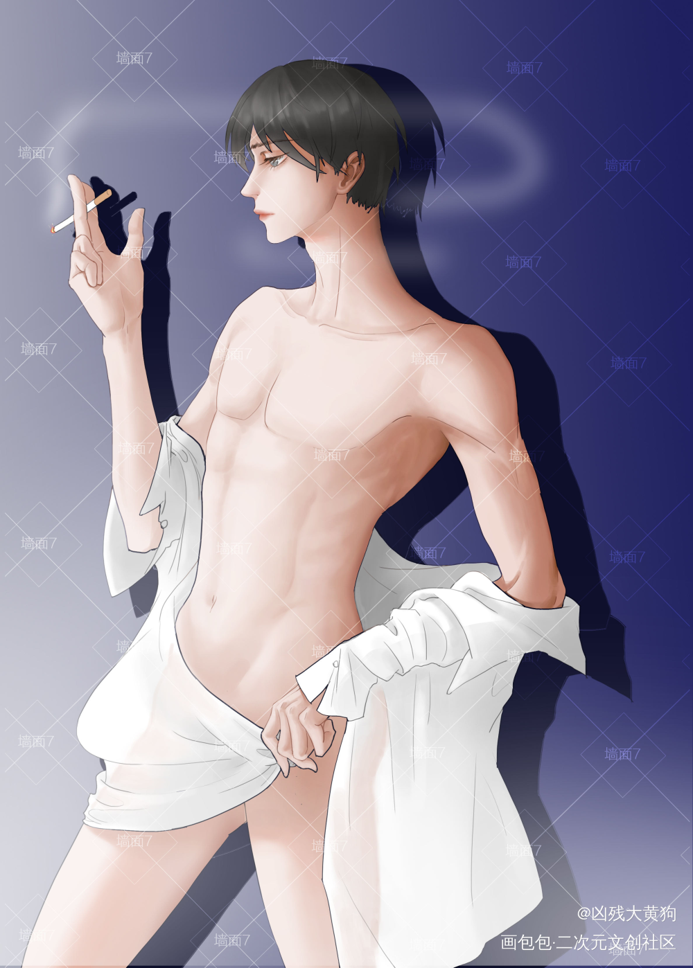 破云同人_破云江停平涂日系我要上首推绘画作品