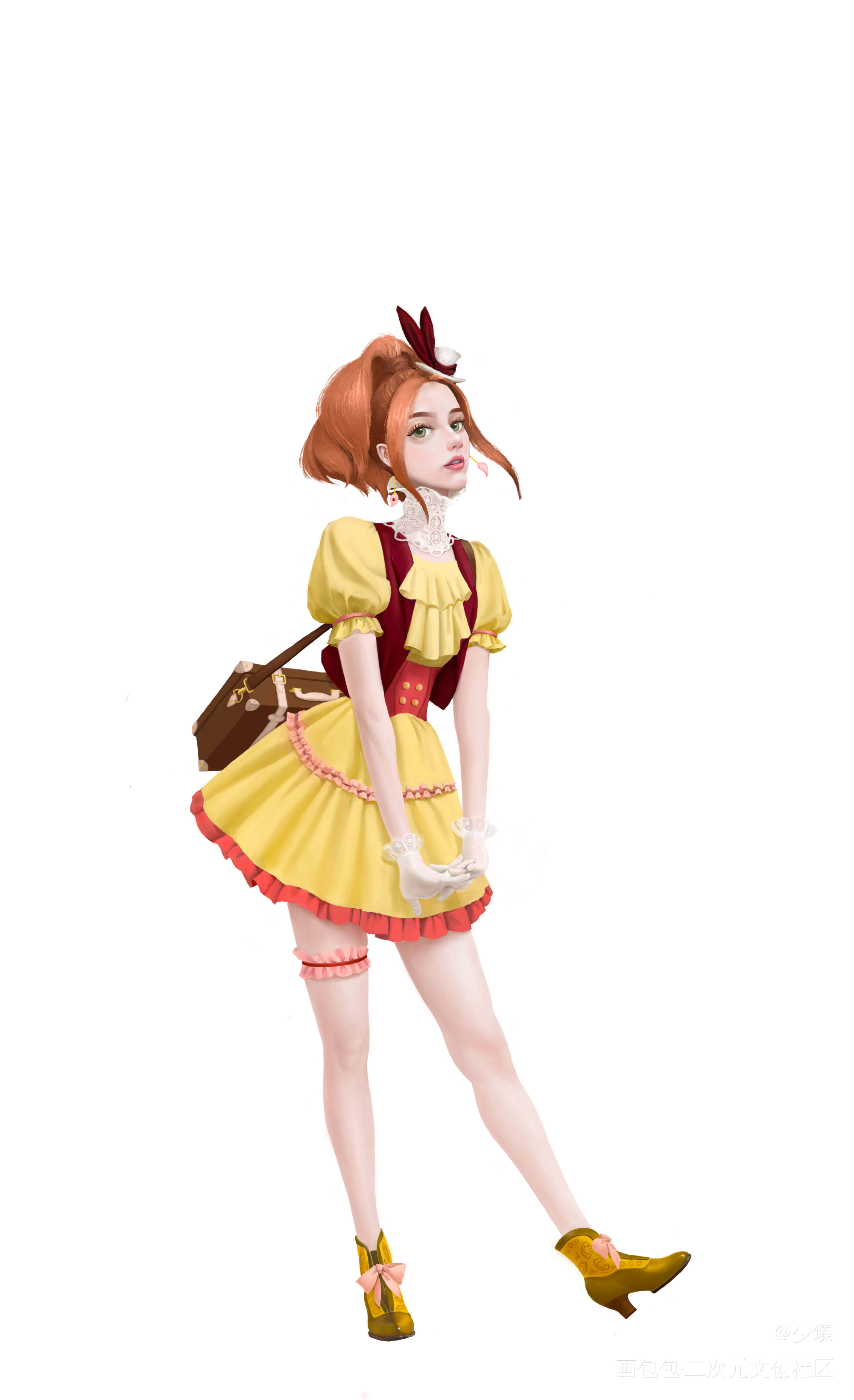 人设_第五人格立绘厚涂绘画作品